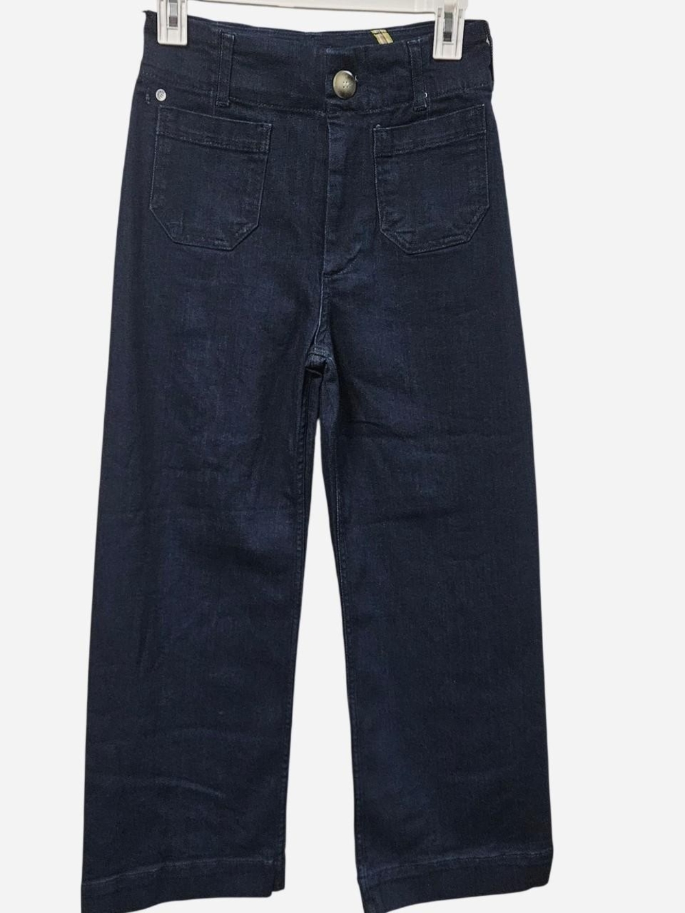 Anthropologie Maeve Colette Wide Leg Jeans Dark Wash NWOT Size 25